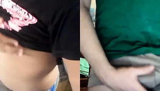 seksi Brezilya boobies vs benim Sabit horoz