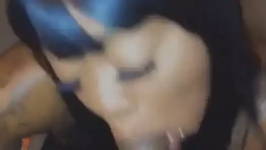 Siyah ts gidiyor çılgın emme büyük siyah horoz