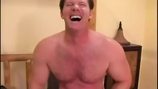 Oyuncak sarışın hottie ve sahne arkası