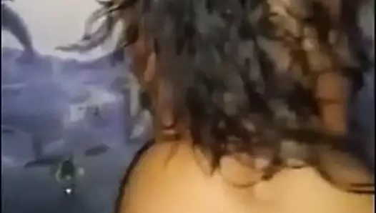 Desi ayakta sikme içinde banyo