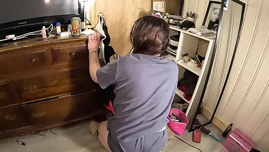 Komşular büyük götlü aldatan evli kadın