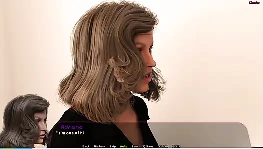 Haley hikayesi #17 - Haley ve Johannes Adriana'nın evine baktı... Johannes yemek masasında Haley'i sikiyor