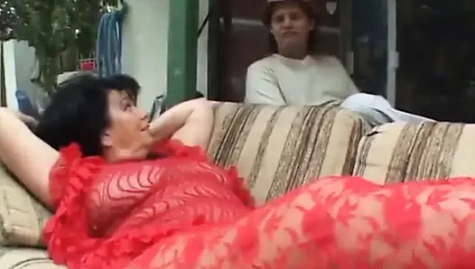 Nine açık havada derin seksi seviyor