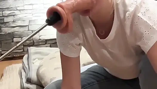 Sadece spontane sikiş makinemi kullanıyorum