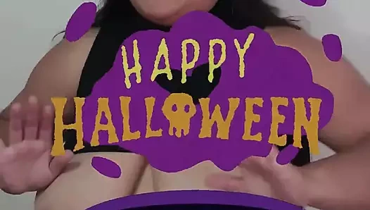 Cadılar Bayramı için Witch Belly