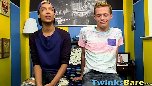 Andrew brenton sevimli bir billy içine onun ham horoz kayar