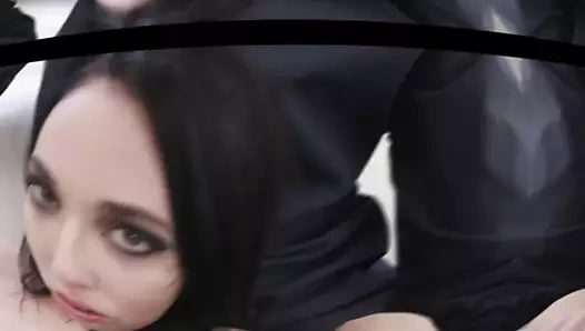 Sıcak esmer hisseleri bir bbc ile ona koca