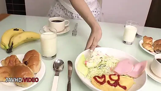 Baştan çıkarıcı Japon amatörler yoğun tutkulu modlarda yarak istiyor