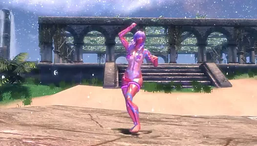 Skyrim seksi dans kuzu hdt (futanari)