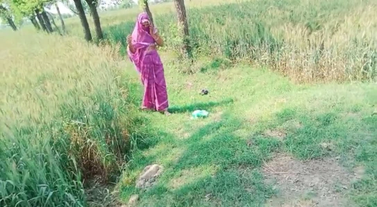 Köylü yenge ateşli video