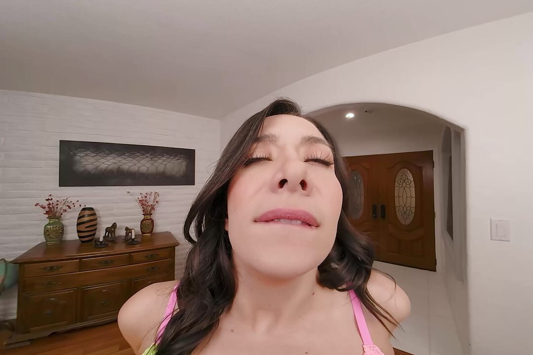Badoinkvr Natalie Brooks eski sevgilinle özel egzersiz seansı yapmalı ama onun yerine sana verecek