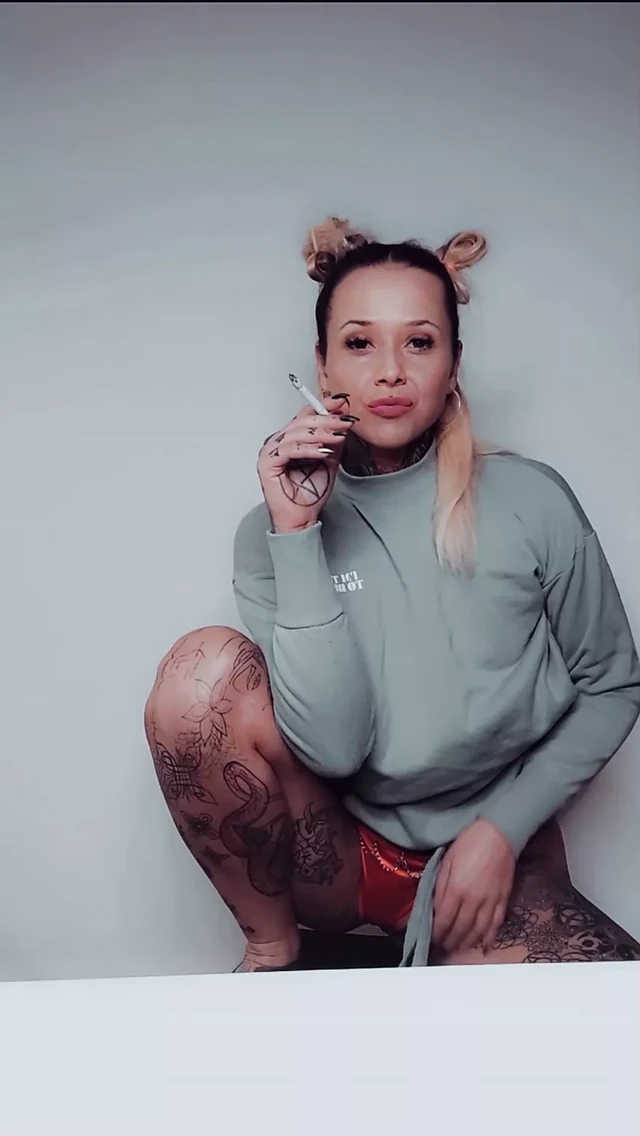 Sigara içen fotoğraf çekimim