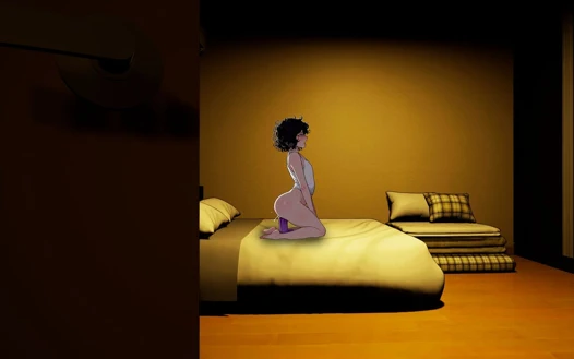 Femboy Oda Arkadaşım #03 - Femboy Sevgilimi Büyük Bir Dildoyla Kendini Sikiyor