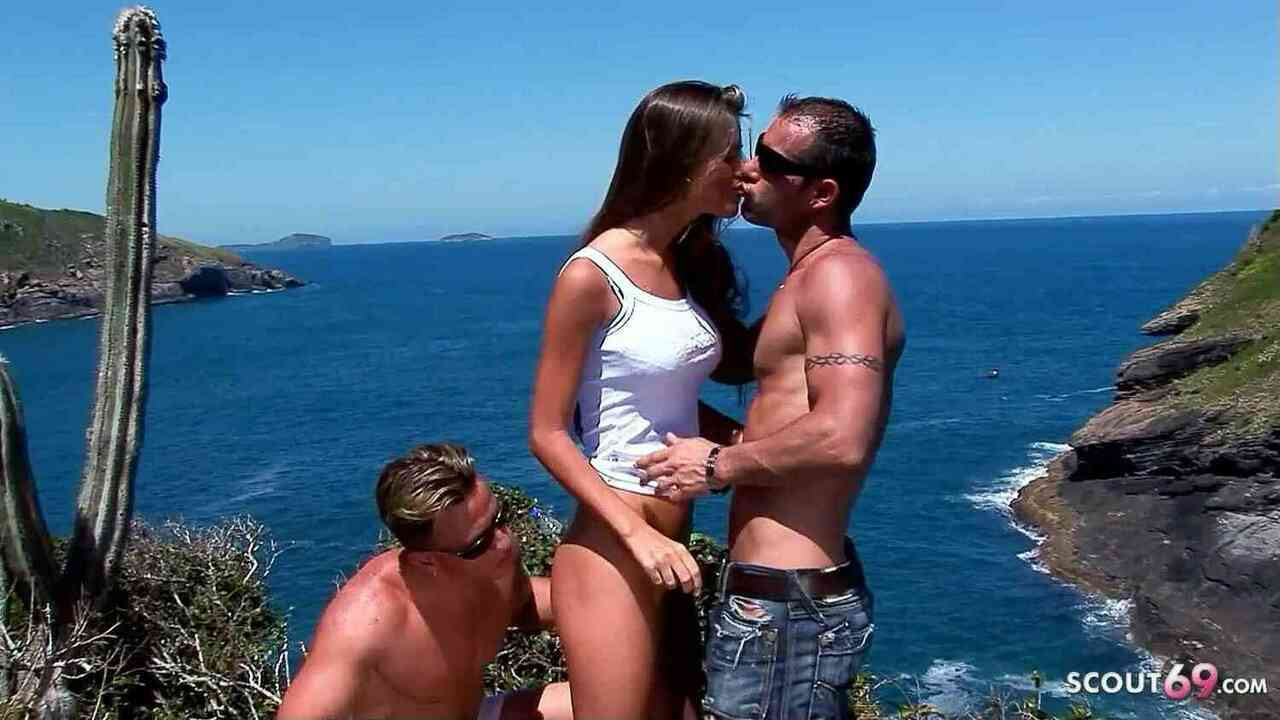 Plaj anal seks için sıska genç nessa şeytan içinde mmf üçlü