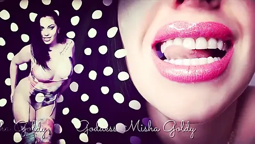 Dudak parlatıcısı ve şehvetli vücut şehveti!