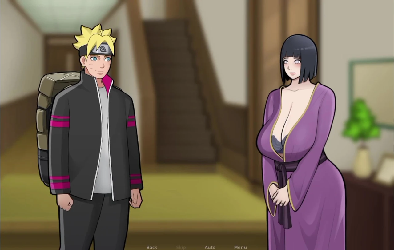 Konoha MILFs Part 36 – My Stepmother Hinata Gives Me a Handjob While I Suck on Her Big Tits – by Eroticgamesnc