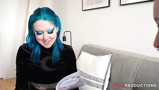 Pegas Productions - Melyna Snow ve Blue Starr üçlü seks