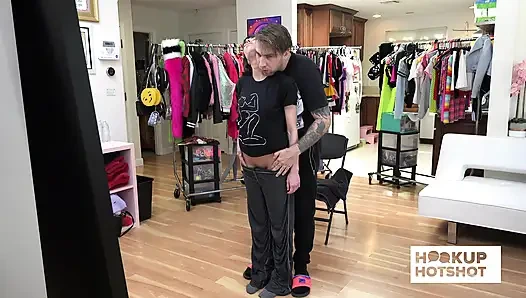 Bts - güzel Vera King sahne arkasında soyunuyor ve azdırılıyor!