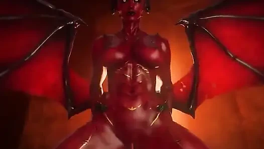 Orgazm olan kovboy kızda oc succubus
