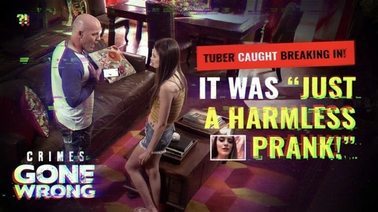 Genç influencer içeri girerken yakalandı ve cezalandırıldı