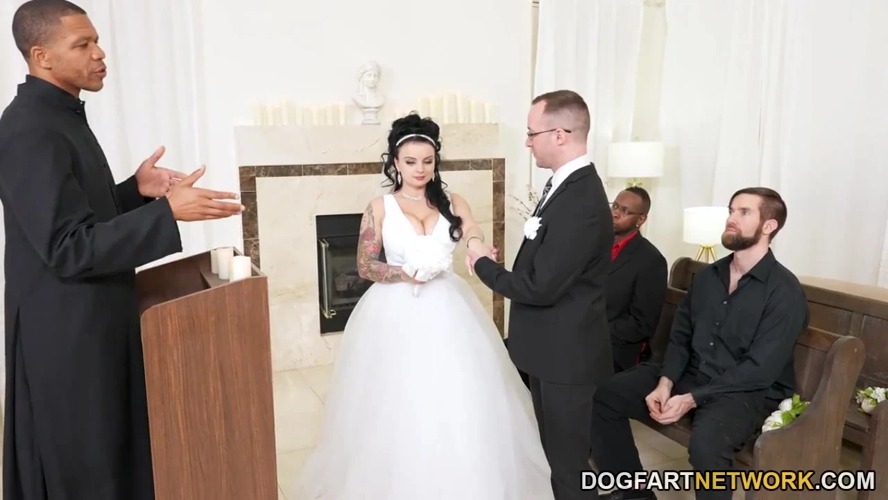 Payton Preslee's Wedding Turns Rough Interracial Threesome