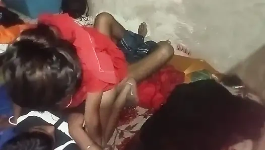 Indian married husband wife enjoy fukkiny