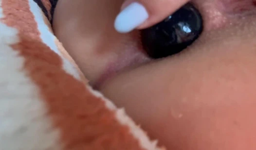 Bedroom Anal Stretching Session: Jewel Butt Plug Play