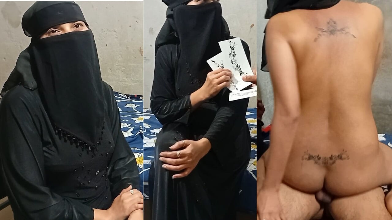 Dövme sanatçısı Müslüman müşteriyi sikiyor