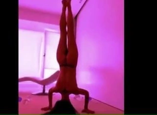 Ateşli yoga harika göt