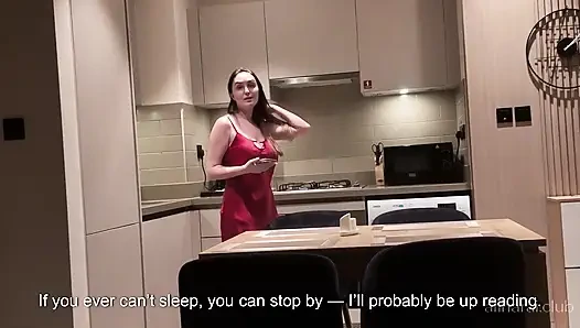 Arkadaşının seksi üvey annesi dedi ki: 'Eğer hala uyanıksan... Kapım açık