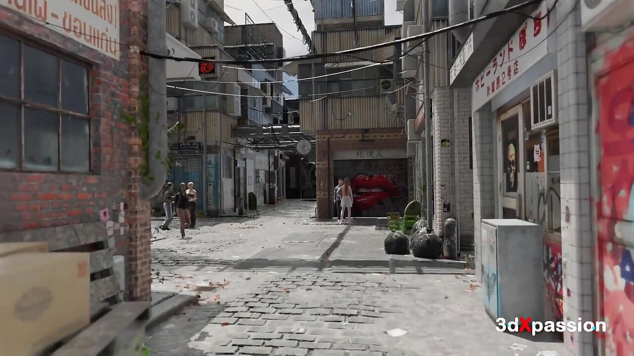 Seksi Çin Mahallesi kızı sertleşiyor... Ve gitmeni istemiyor.