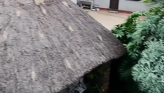 Drone'mla uçarken komşularımı sikişirken yakaladım