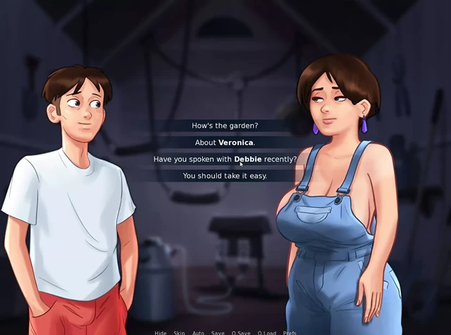 Summertime efsanesi - busty teyze bize iyi sağıyor (pt.15)