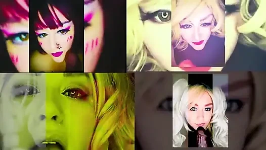 Tanrıça lana ateşli şehvetli dildo emme derlemesi 1