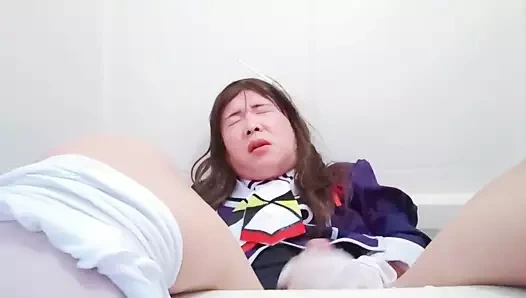 küvette crossdress mastürbasyon