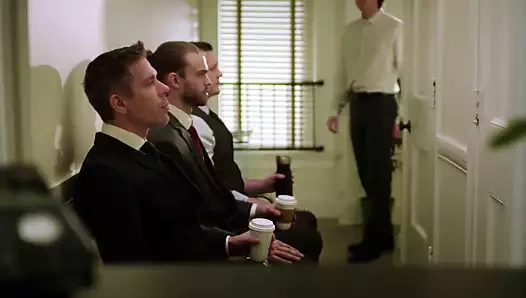 Metres ve genç çocuk bir iş görüşmesi için buluşuyor