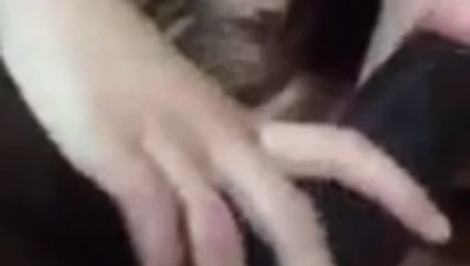Se deliciando na rola preta