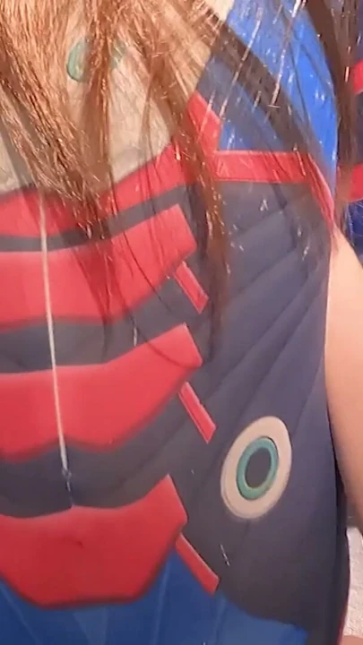 Umarım oyun oynarken heyecanlanıyorsunuzdur, Overwatch D.va hentai cosplayer travesti bayan oğlanla sikiliyor | Klip 2