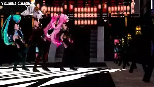 mmd dance &amp; dj kramnik'in yıldızları - disko geri döndü (remix)