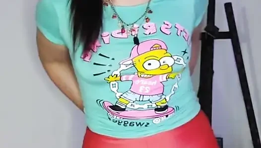 Shyyfxx sert çalıştıktan ve terledikten sonra kişisel antrenörümü sikiyor! Roleplay