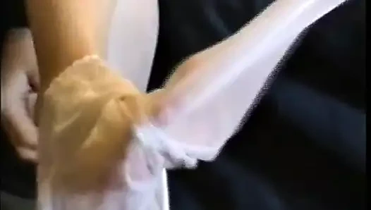 Naylon ayaklar ve ayakkabılar 6