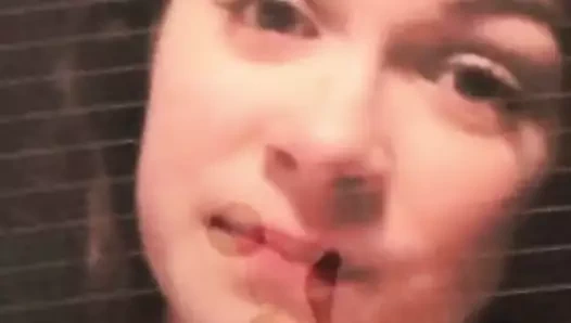 Gerçekten azgındı ve güzel bir yüz gördüm