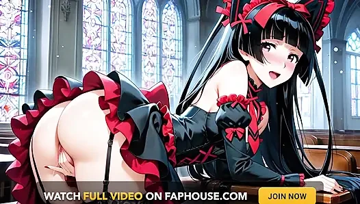 Rory Mercury, Gate'in yapay zeka uyarlamasında Yohji Itami'yi tapınakta baştan çıkardı