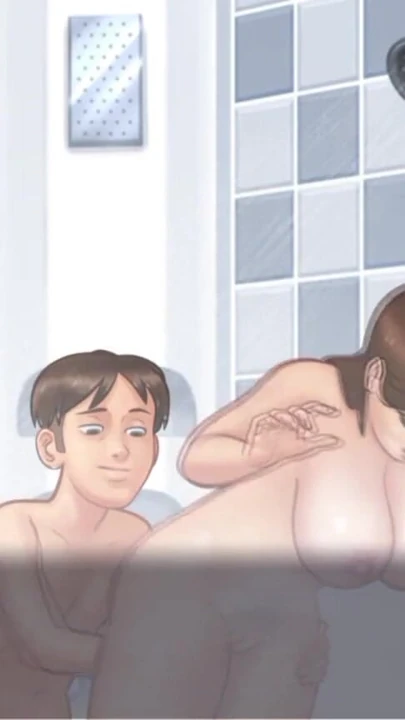 I GAVE MY STEPMOM ANALINGUS IN THE SHOWER AND SHE GAVE ME HANDJOB.DEBBIE SEX SCENE! | Clip 1
