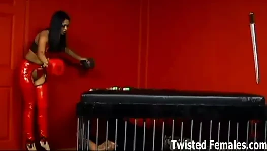 Sana tam bir çöp gibi davranacağım