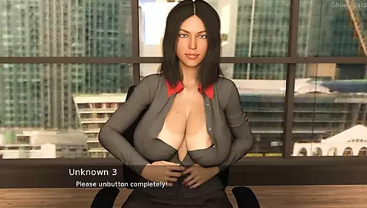 Ateşli evli kadın: ofiste web kamerası gösterisi-s2e26