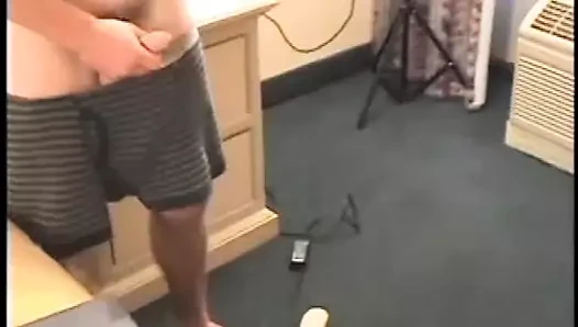 Straight Boy Brock Beating Off