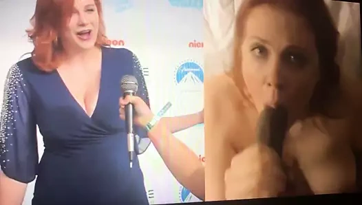 Seksi kızıl saçlı emme konuşurken :)