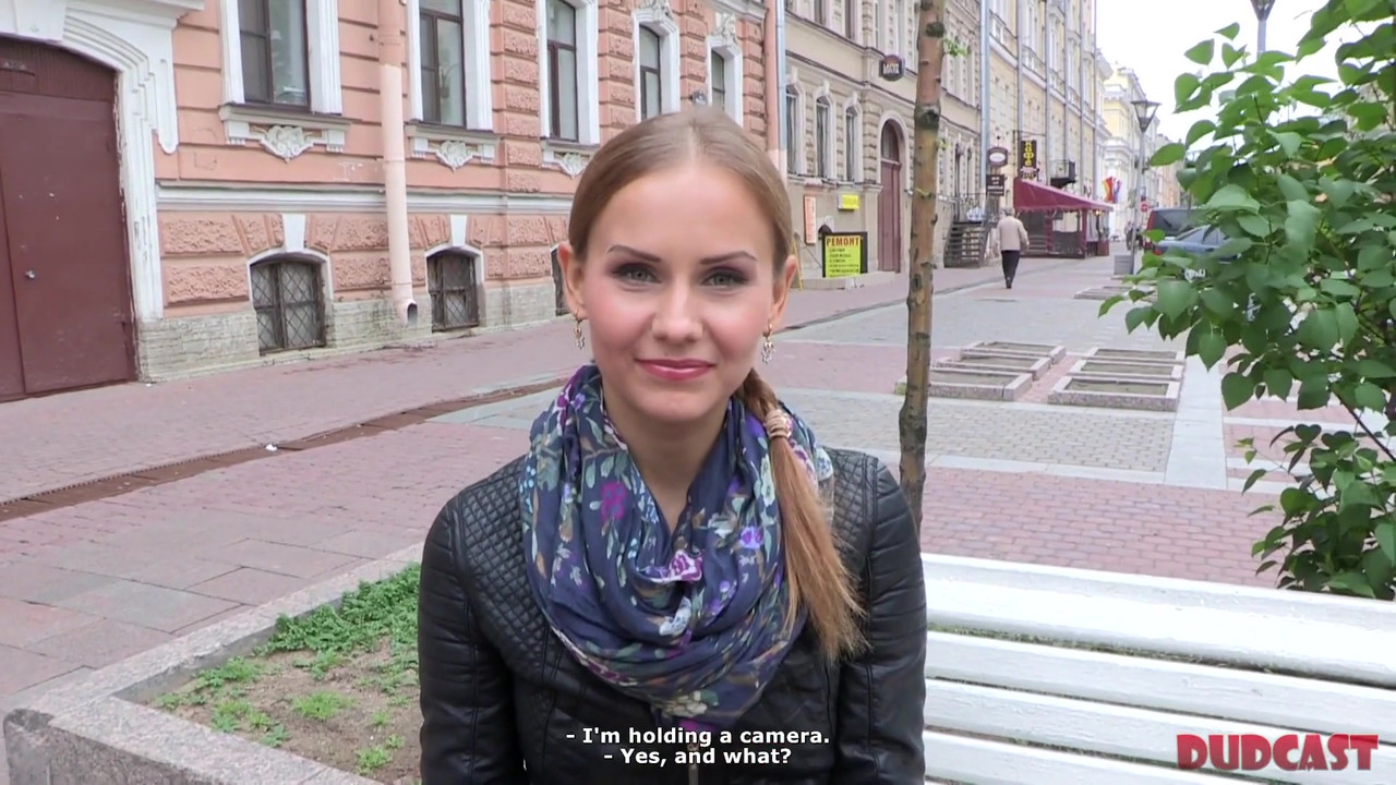 Beautiful girl lured into sex with experienced porn agent