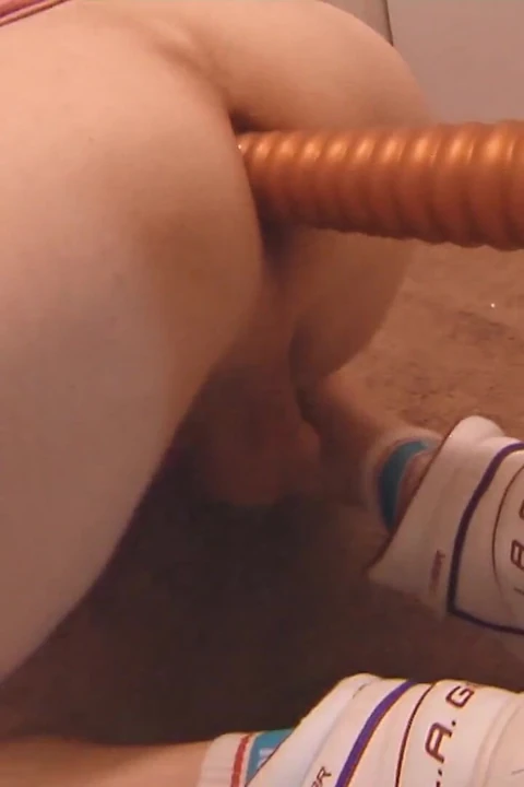 Ev yapımı anal dildo eğitimi